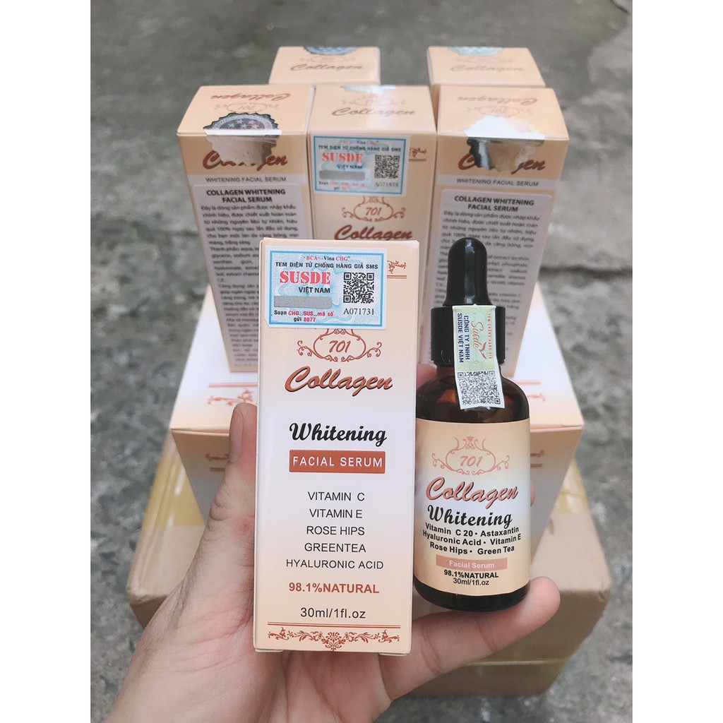 Serum chăm sóc da mặt Collagen 701