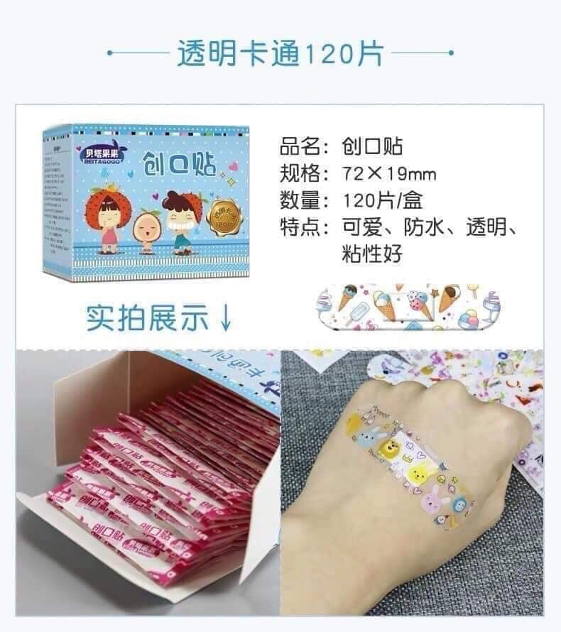 Băng cá nhân Ego hoạt hình