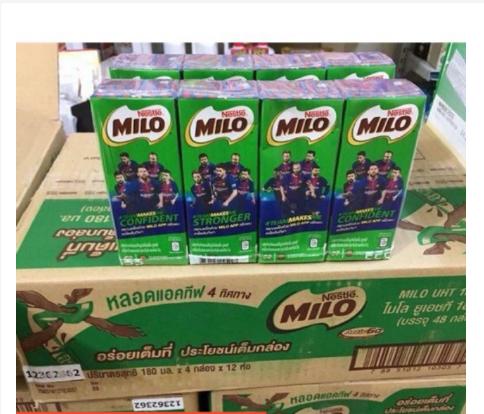 Combo 24 hộp sữa milo nước Thái Lan 180ml