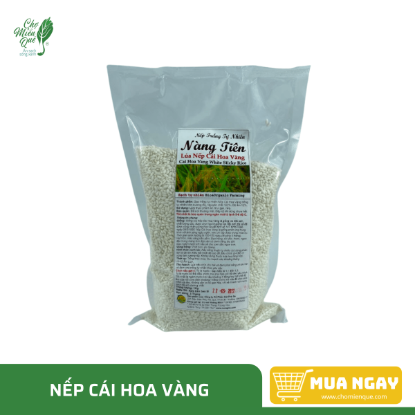 Nếp cái hoa vàng - 1Kg - 1 Gói