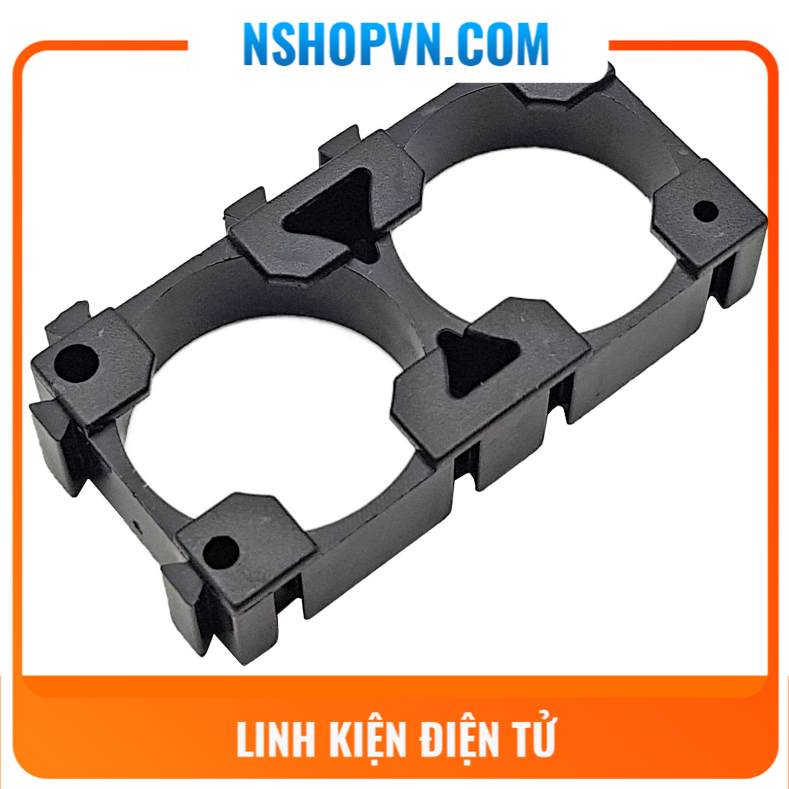 5 đế giữ pin 18650 2 cell