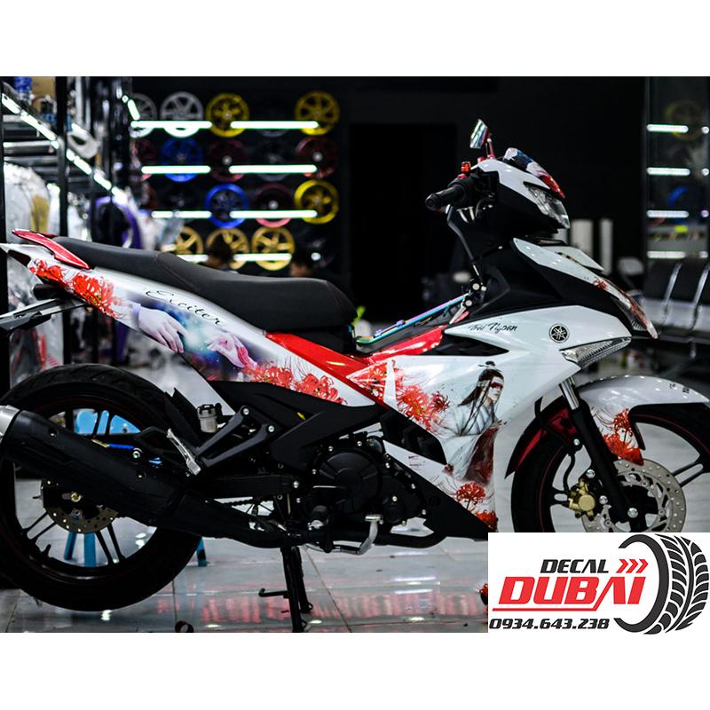 Tem Phủ Exciter 150 Trăng Đỏ Bỉ Ngạn