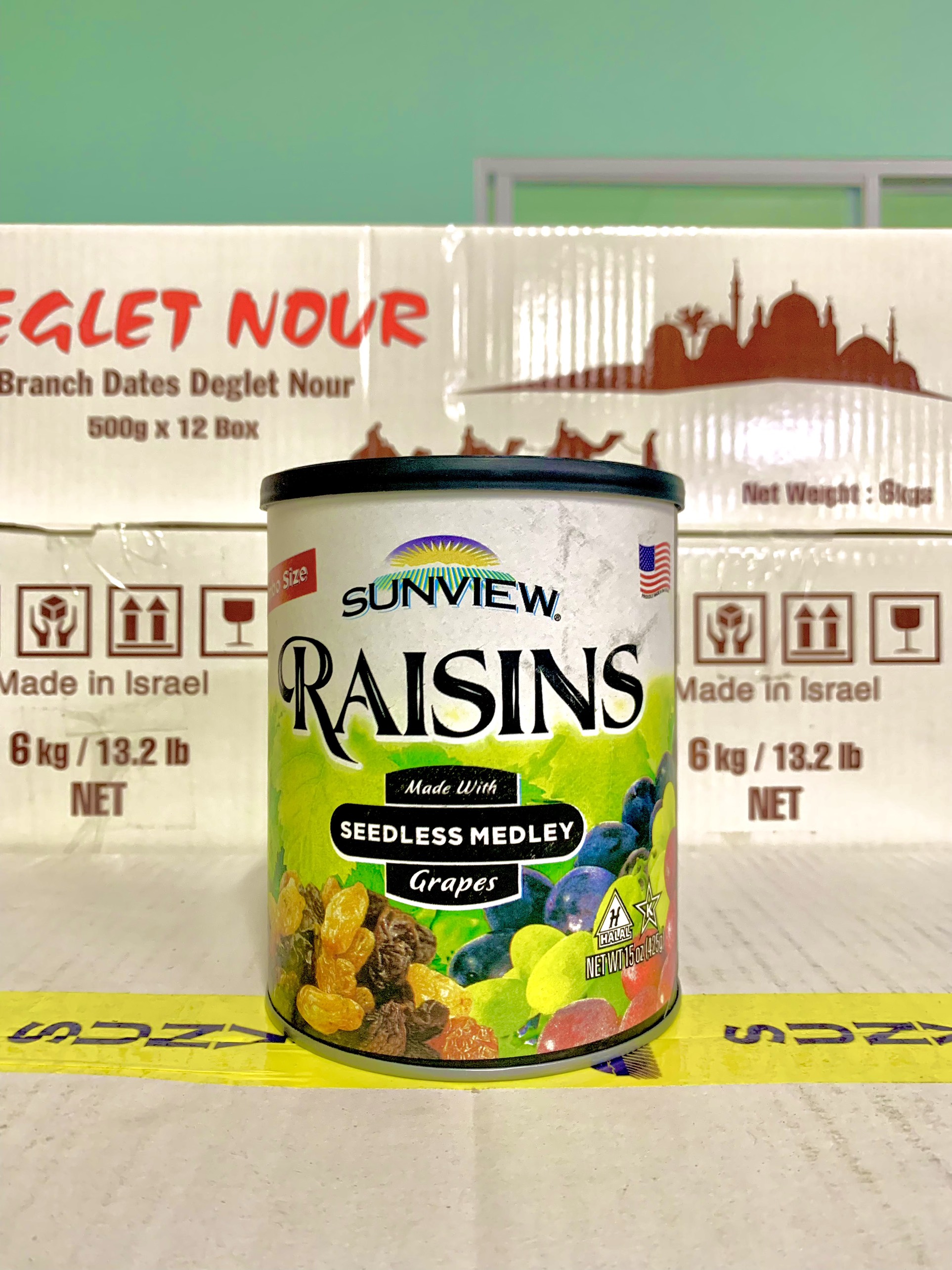 [Hộp] Nho Khô Mỹ SUNVIEW RAISINS 425gr