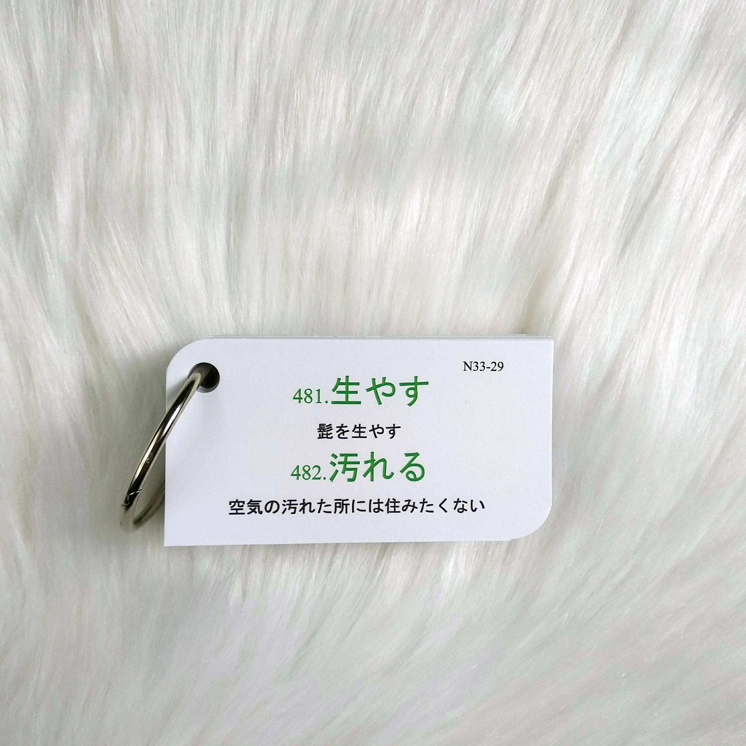 [HCM] Bộ Flashcard Từ Vựng Trung Cấp N3 ( Mimikara Oboeru)