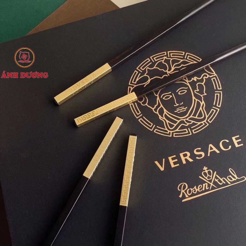 Bộ 10 đôi Đũa khảm Versace cao cấp sang trọng