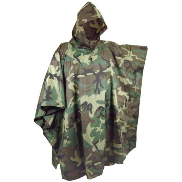 [HCM]Áo mưa cánh dơi siêu to vải dù họa tiết rằn ri