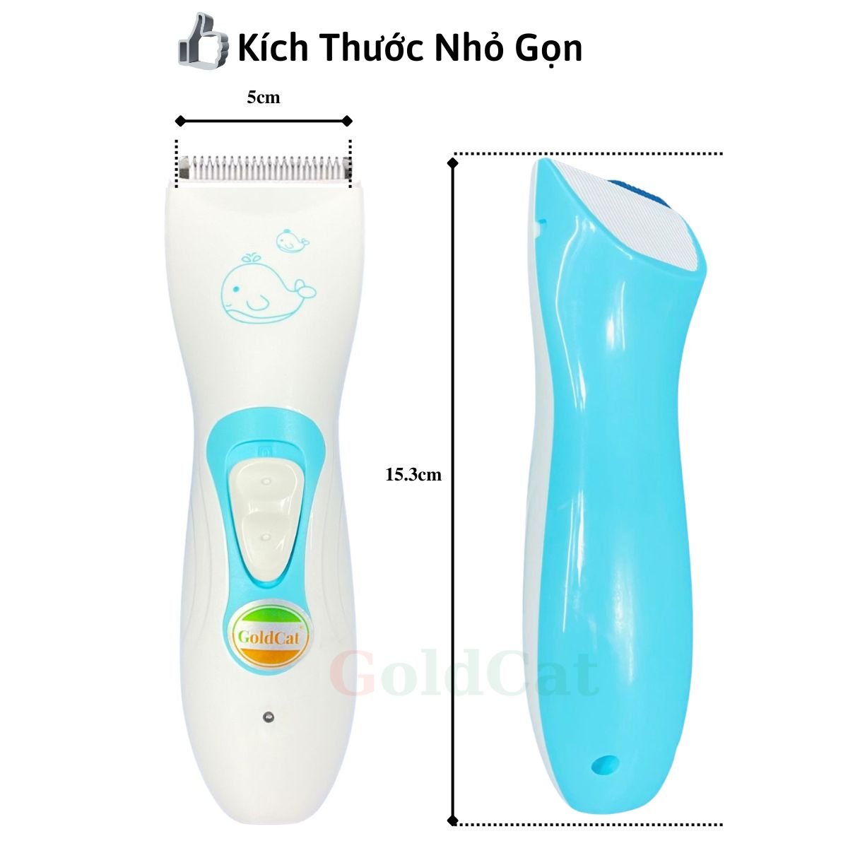 Tông Đơ Cắt Tóc Cho Bé GoldCat