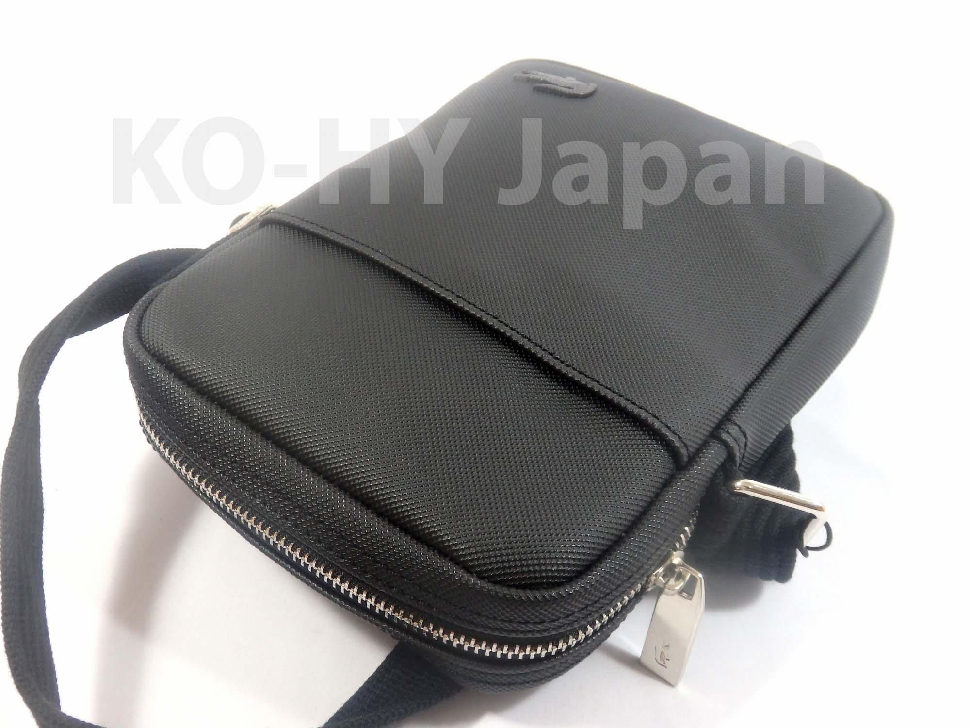 Túi thời trang nam đeo chéo LACOSTE Pochette-black