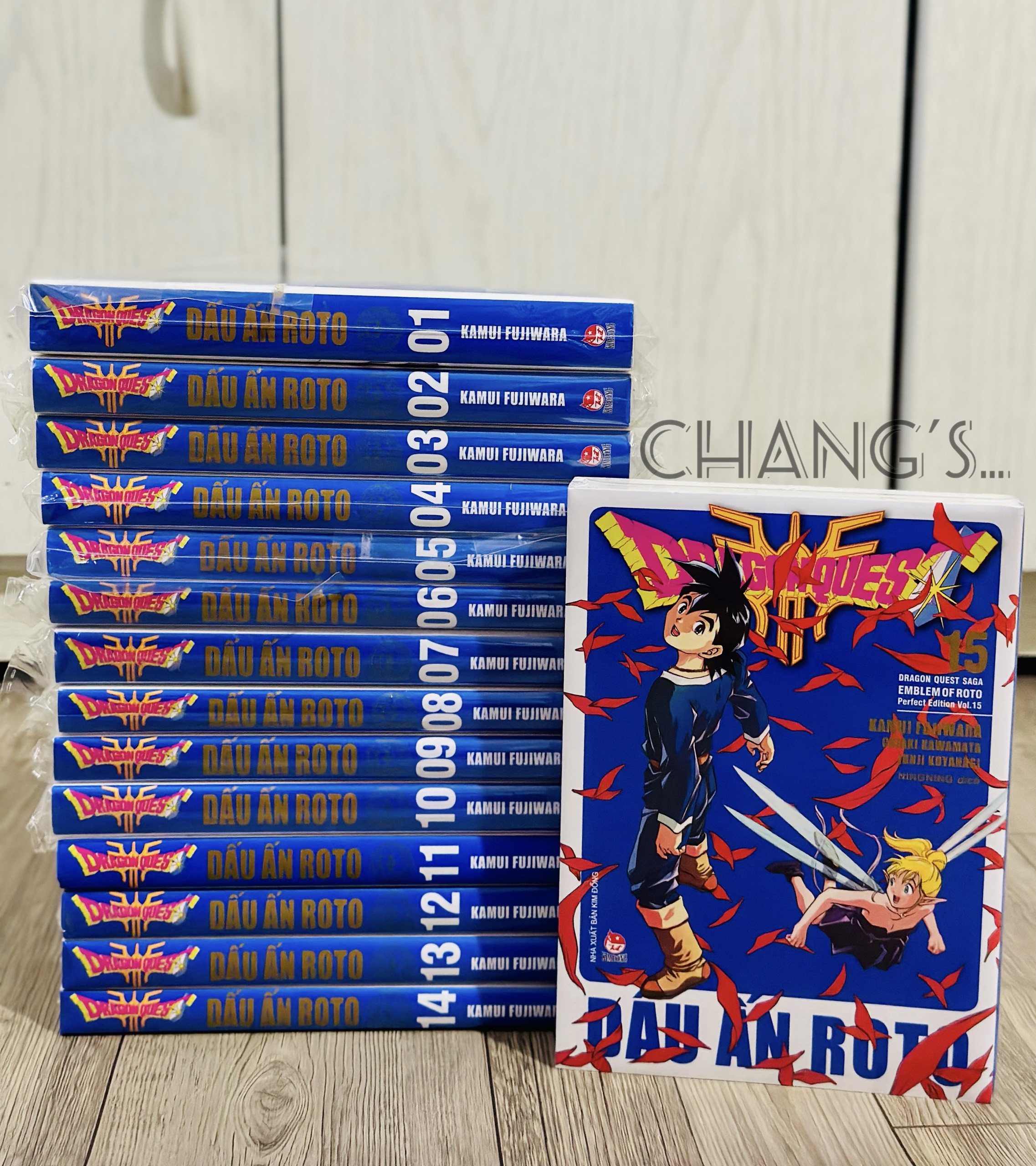 Truyện tranh Dragon Quest - Dấu ấn Roto (Kim Đồng)
