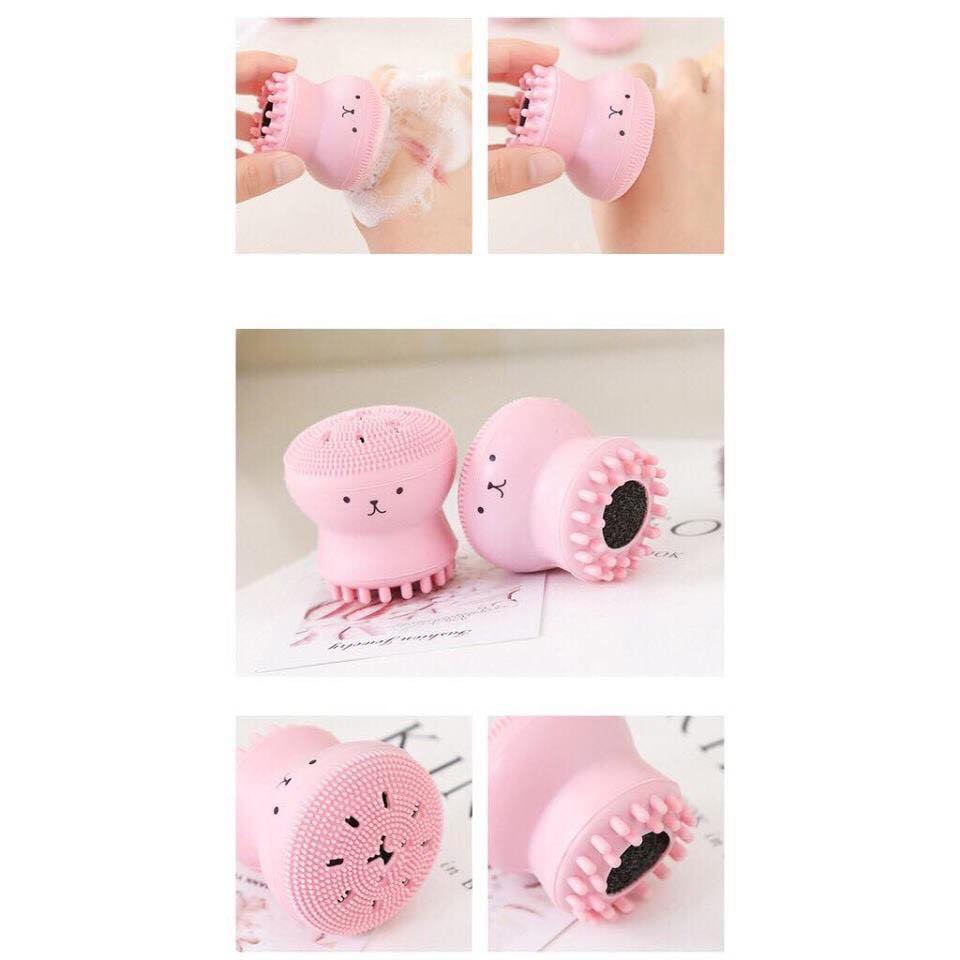 [HCM]Cọ rửa mặt bạch tuột ( giao ngẫu nhiên màu )