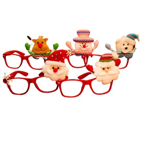 Đồ chơi Giáng sinh - Mắt kính họa tiết giáng sinh đáng yêu (Nhiều mẫu, giao ngẫu nhiên)