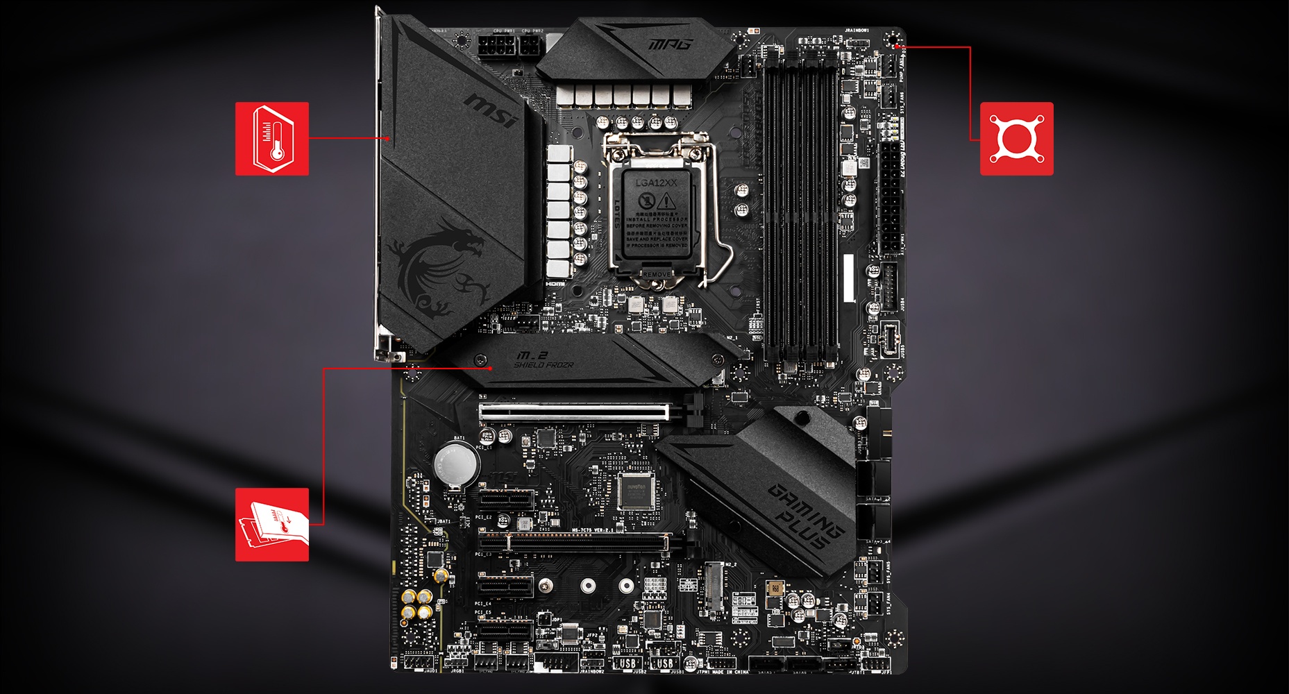 Mainboard MSI MPG Z490 GAMING PLUS