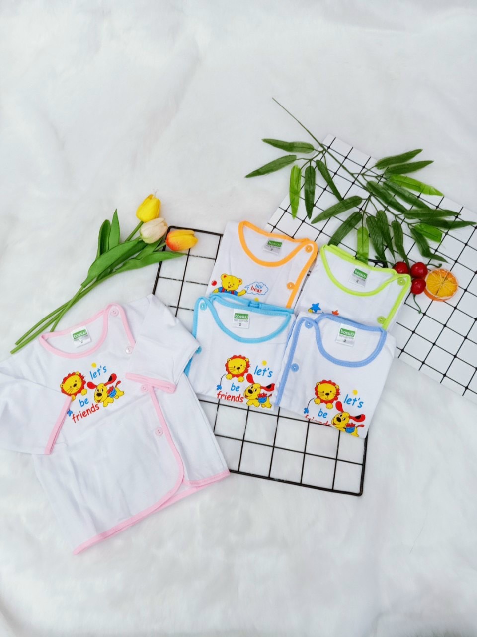[HCM]Set Đồ Sơ Sinh Cơ Bản Cho Bé Gái