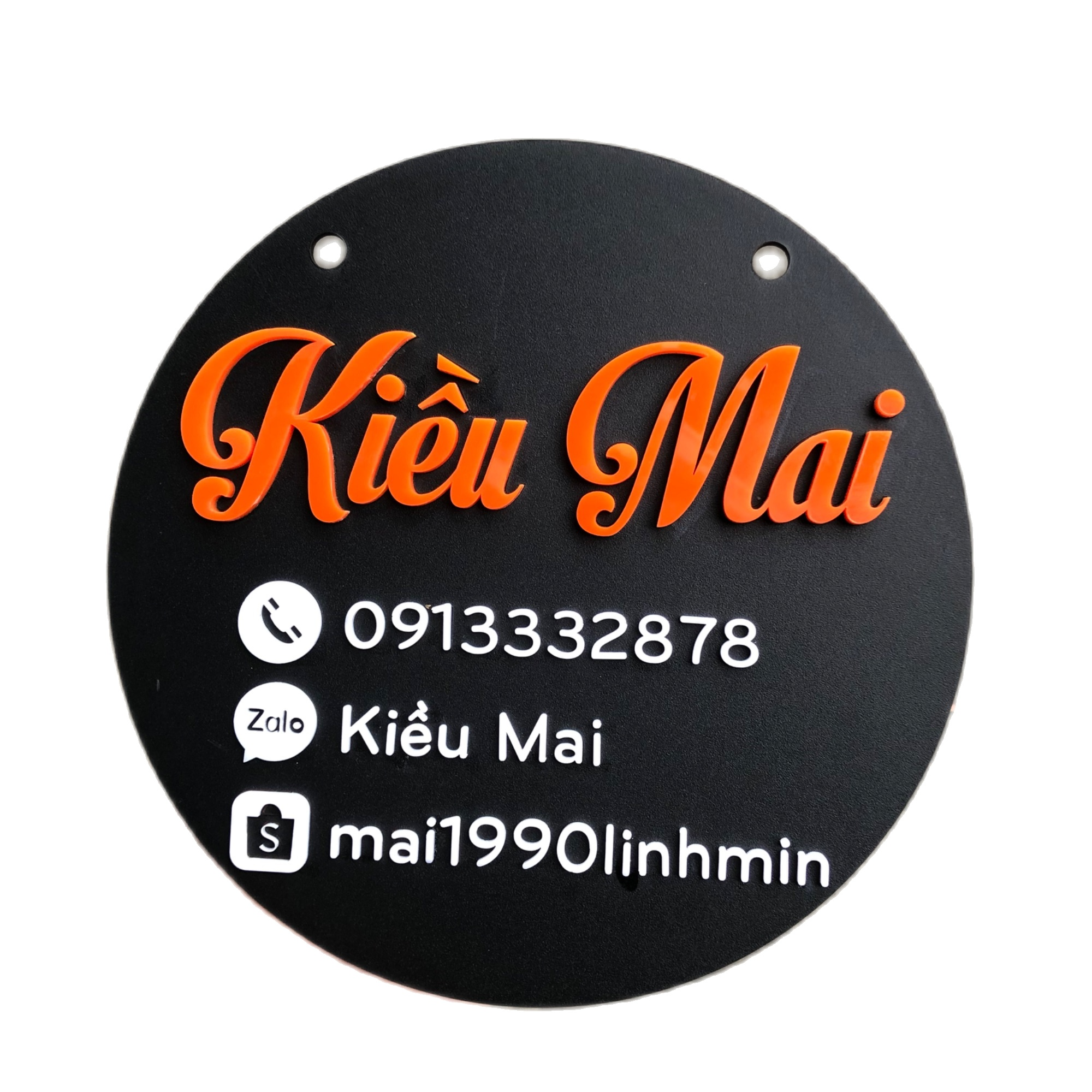 [HCM][Miễn phí thiết kế] Bảng tên - Bảng gỗ trang trí shop