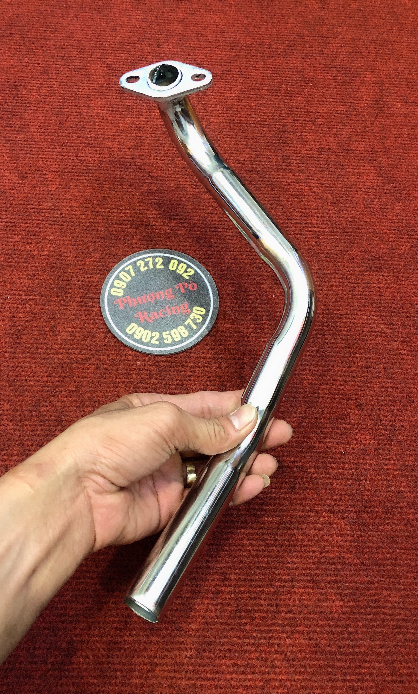 [HCM]cổ pô inox Attila 1 2 3 4 / Shark /elizabeth xăng cơ