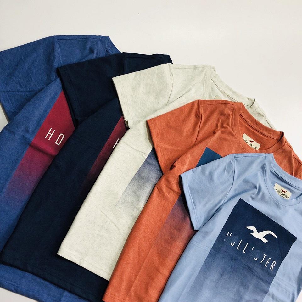 ÁO THUN NAM CỔ TRÒN HOLLIS THUN COTTON 100%