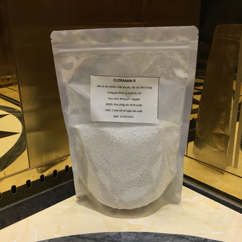 Bột Sát Trùng - Diệt Khuẩn Cloramin B (1Kg)