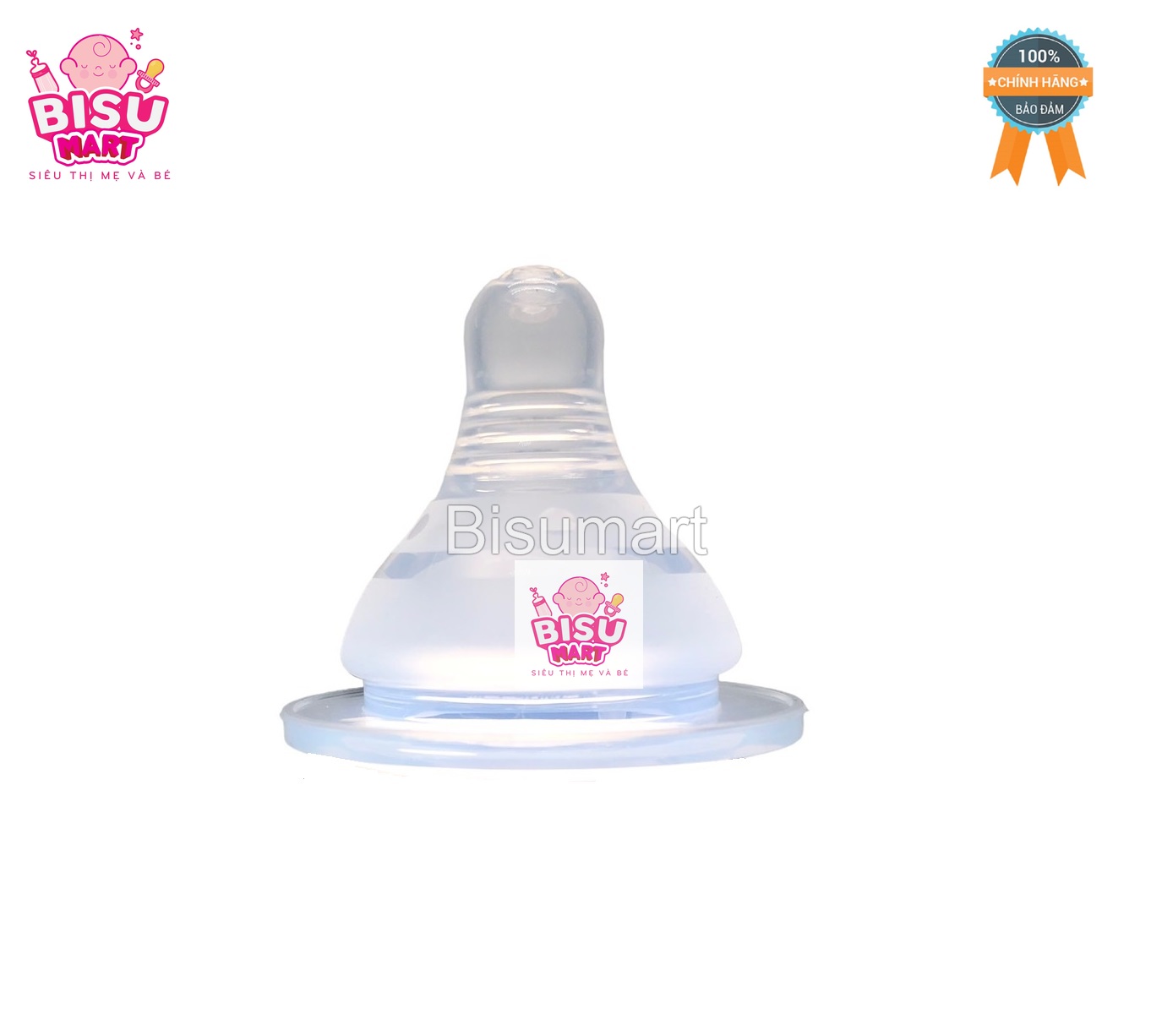 Núm vú cổ rộng silicon siêu mềm Aki Size S, M, L, Y