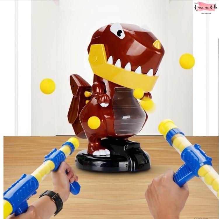 Đồ chơi bắn bóng cho trẻ em hình khủng long