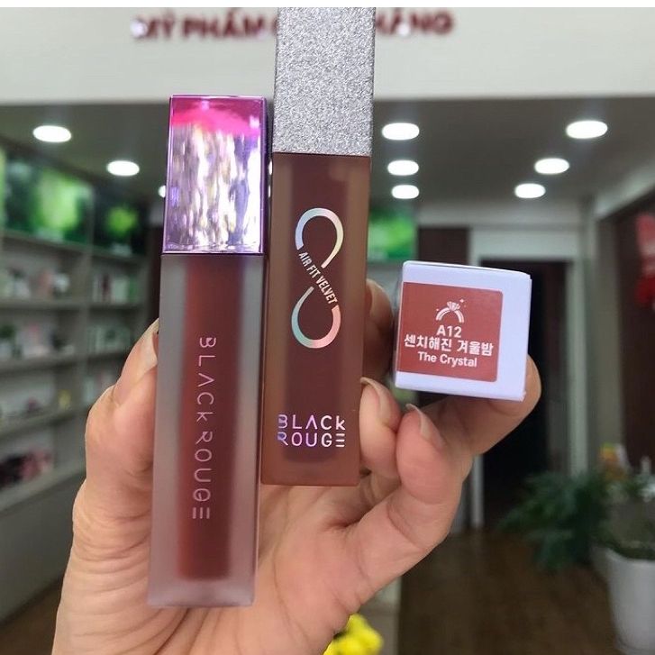 Son Black Rouge A12 A22 A32 đỏ nâu - đỏ đất handmade đủ màu