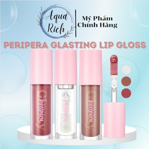 Son Tint Bóng Peripera Ink Glasting Lip Gloss [01-02-03-04-05-06-07-08-09-12-13-14-P01]