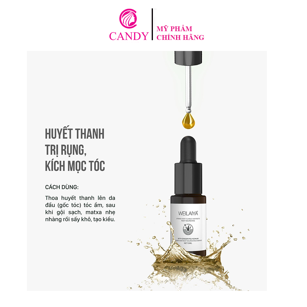 [Hoàn Tiền 8%]Serum Mọc Tóc Weilaiya Giúp Giảm Rụng Tóc Hiệu Quả