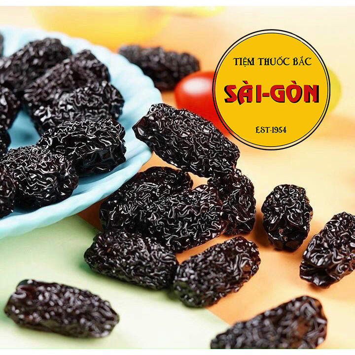Táo Đen Hàn Quốc Bịch 1kg (Quả mới, ngọt)