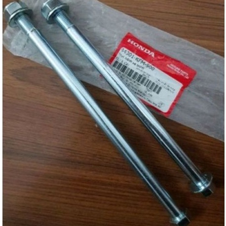 Bộ ốc trục cốt đùm bánh trước sau xe Super DREAM, WAVE Alpha zin Honda