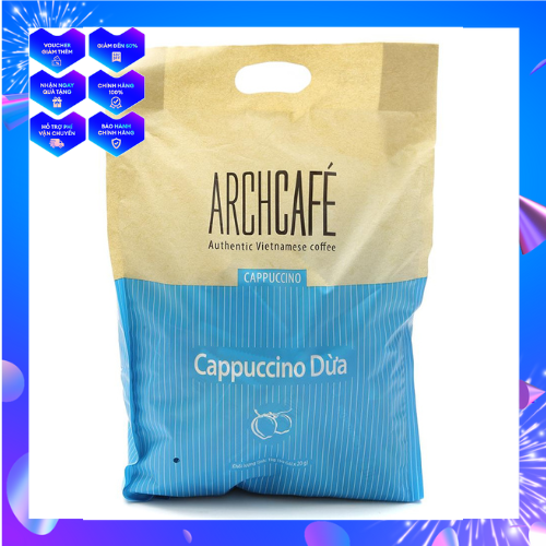 Cappuccino Dừa - Archcafe- Dạng túi 50 Gói*20G
