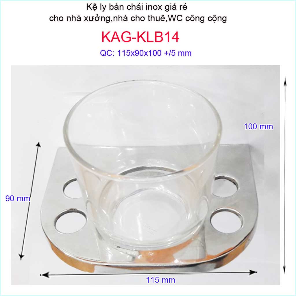 [HCM]Kệ ly bàn chải kem đánh răng trong nhà tắm kệ đựng ly Roto KAG-KLB14