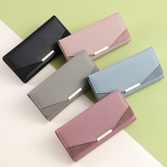 Ví nữ dài CLASSIC MODERN dáng gập cao cấp LILA VCF18