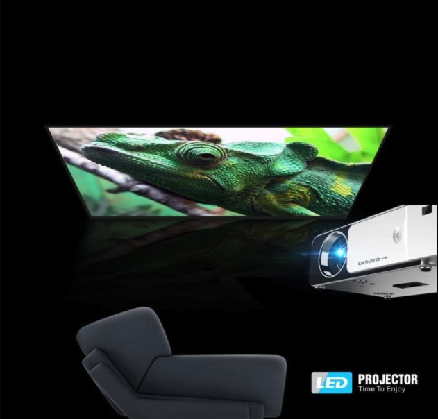 PKTL Máy chiếu mini Android Wifi Thông minh - T6 Bản Cao Cấp