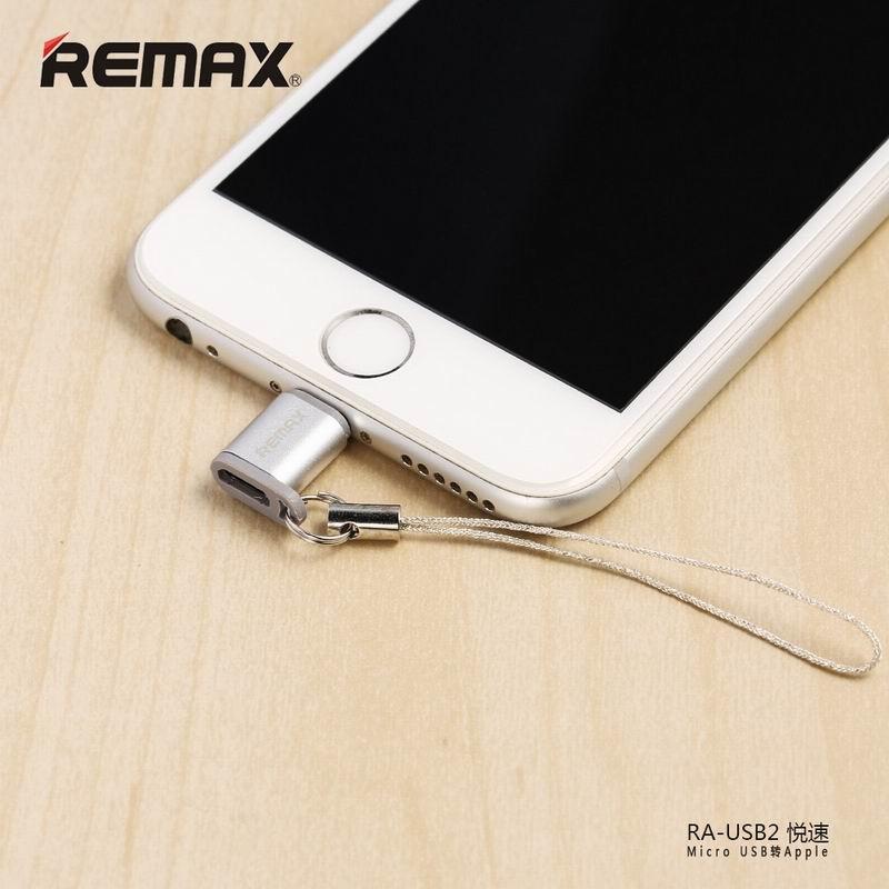 [HCM]Đầu chuyển đổi Cổng Micro USB sang cổng Lighning Remax RA-USB2