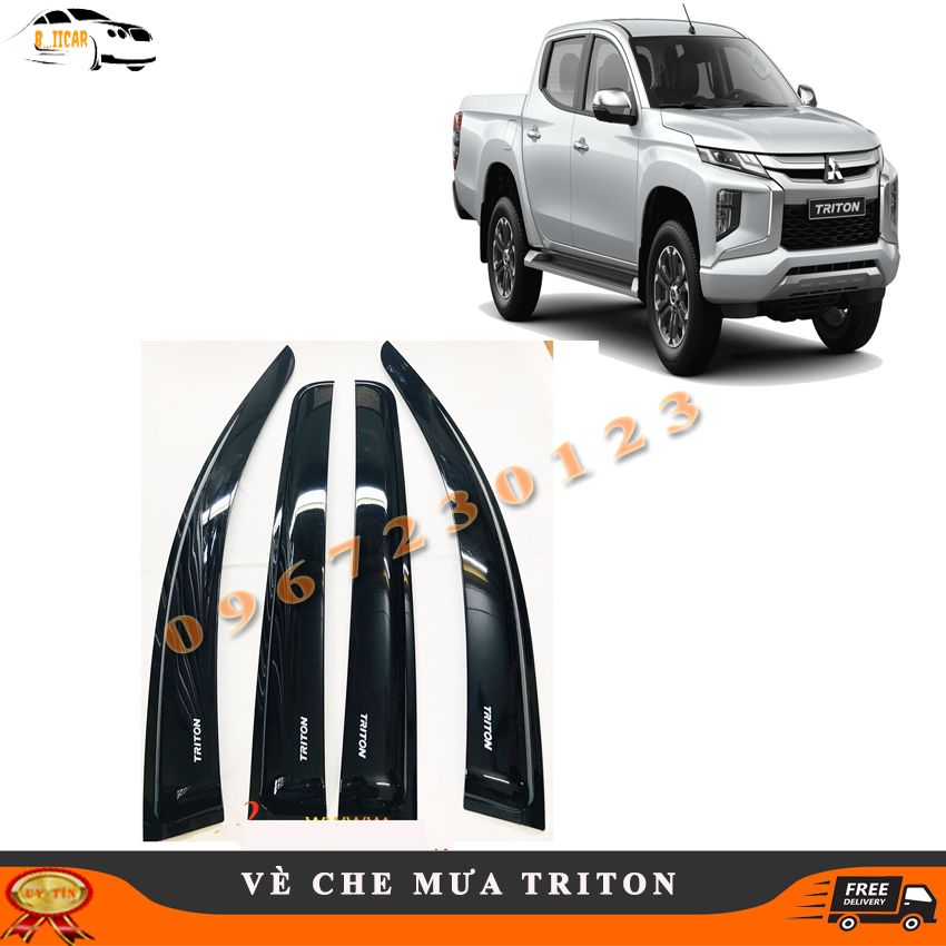 Vè che mưa đen triton Thái lan dầy