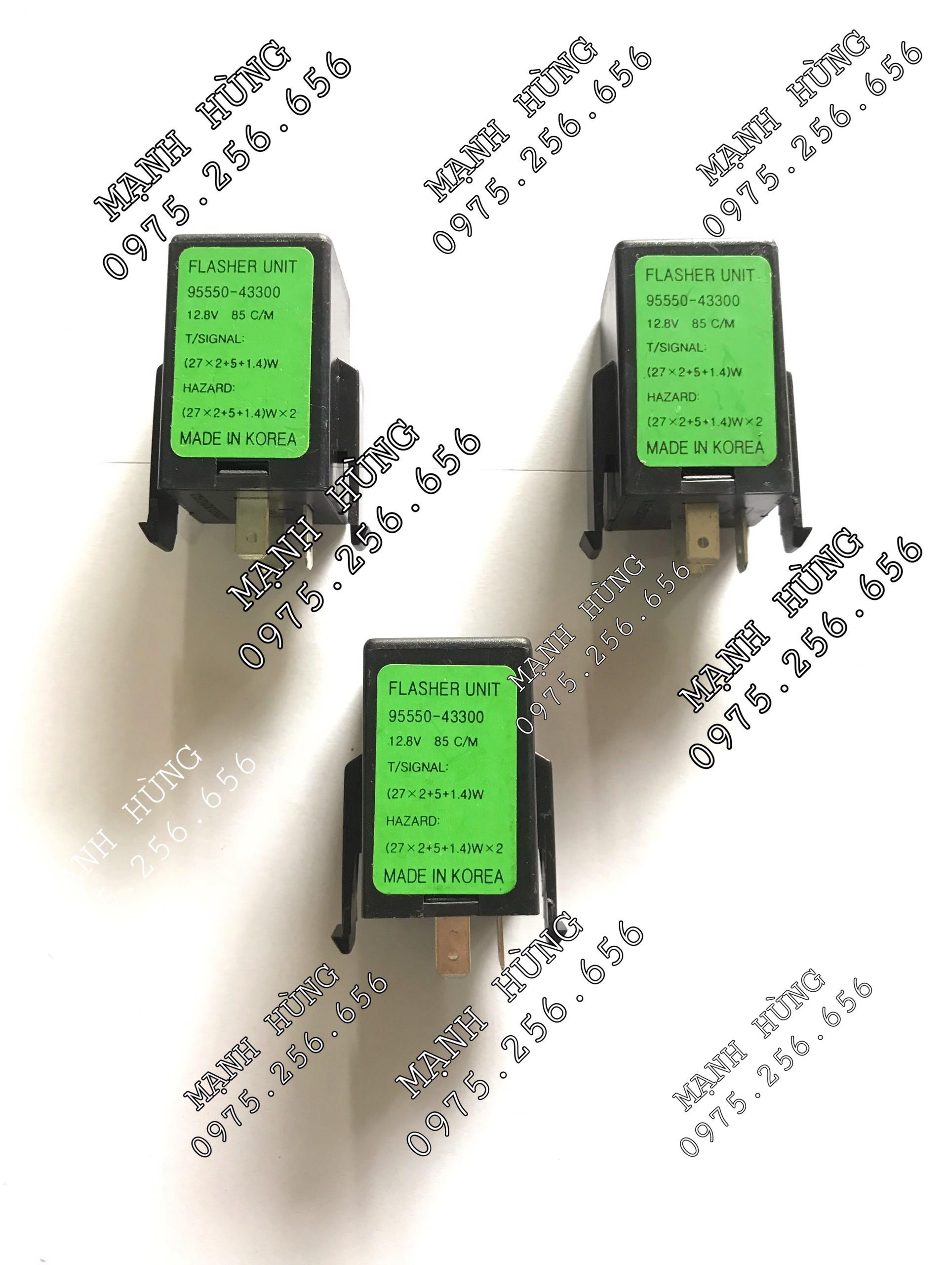 Rơ Le 3 Chân 12V KOREA 95550-43300