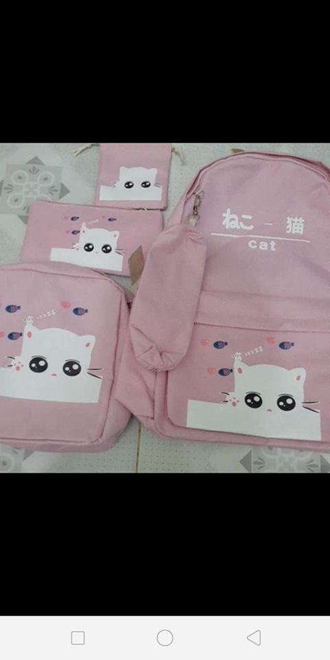 BALO BỘ 5 MÓN MÈO CAT SIÊU PHẨM GIÁ RẺ