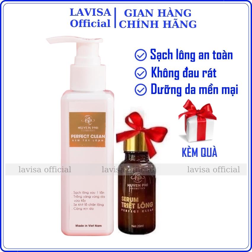 Kem tẩy lông Huyền Phi tặng serum triệt lông sạch lông an toàn không đau rát dưỡng da mềm mại