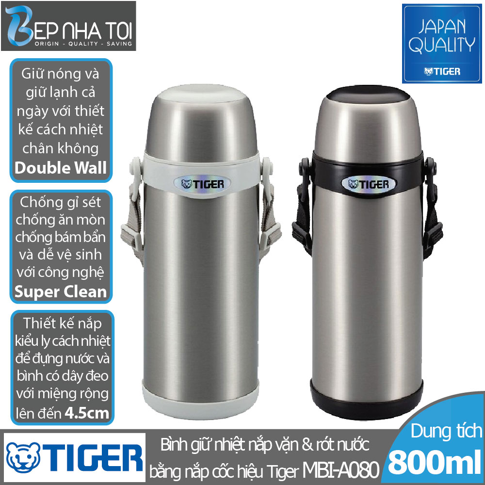 Bình giữ nhiệt Tiger MBI-A080 (800ml)