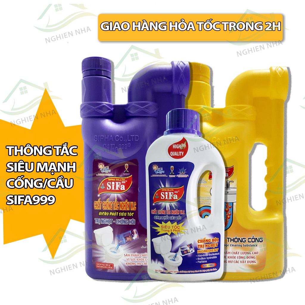 CHẤT THÔNG CẦU - CỐNG 1.6KG CHÍNH HÃNG SIFA