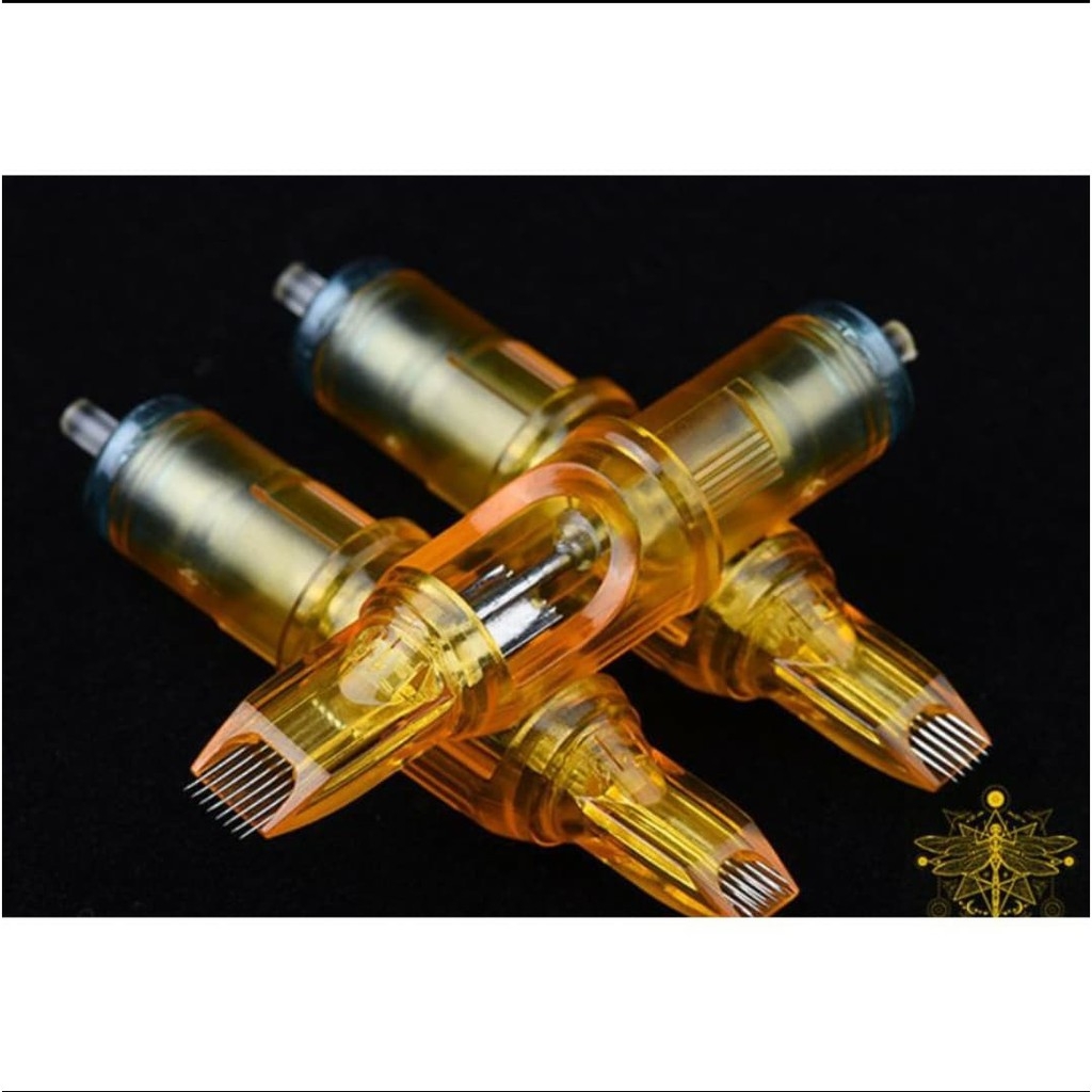 Kim xăm Pen 9RL đi khung Yellow Dragonfly ( 1 hộp / 20 kim )