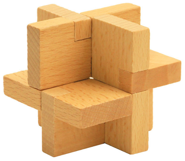 Giải đố gỗ Wood puzzle IQ