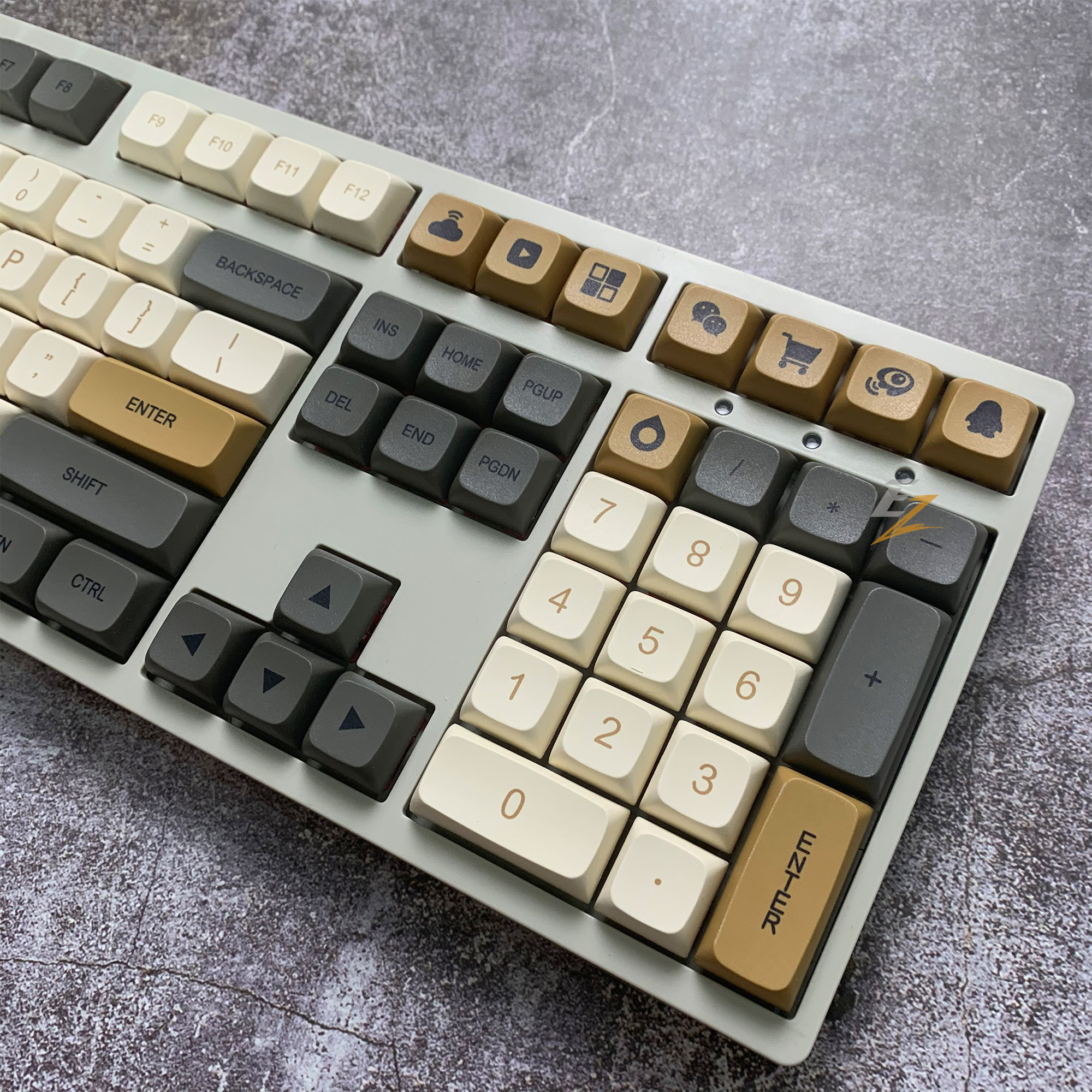 Keycap Shimmer PBT XDA Dyesub 125 Phím