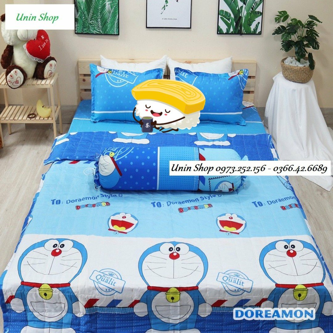 Chăn hè siêu nhẹ, chăn trần bông 3 lớp poly cotton thấm hút mạnh mẫu Cung Hoàng Đạo sang trọng, nhã nhặn - Loại bông sạch, đẹp