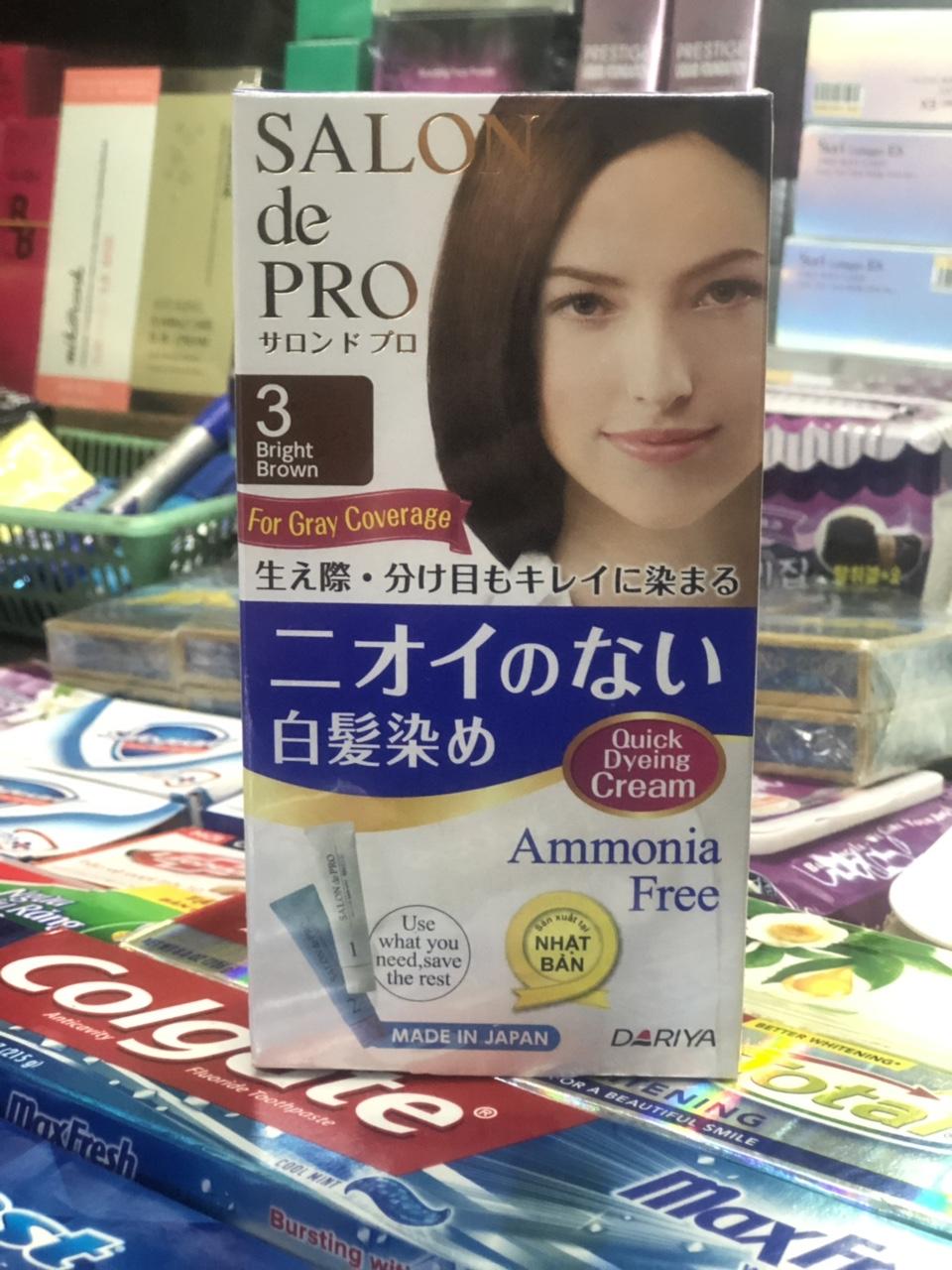 Thuốc nhuộm tóc Salon De Pro số ( 2,3,4,5,5K,6 )
