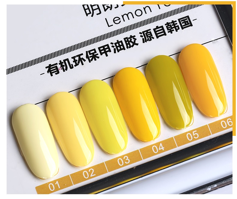 [HCM]Sơn gel AS - màu vàng mã SM