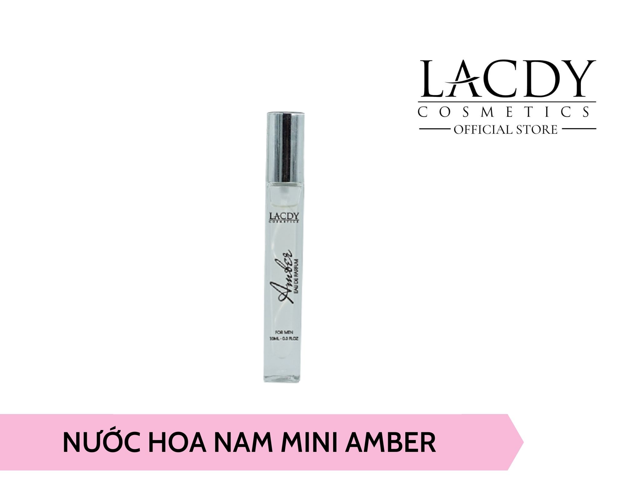 016 – AMBER – Nước hoa nam hương Hổ Phách (10ml)