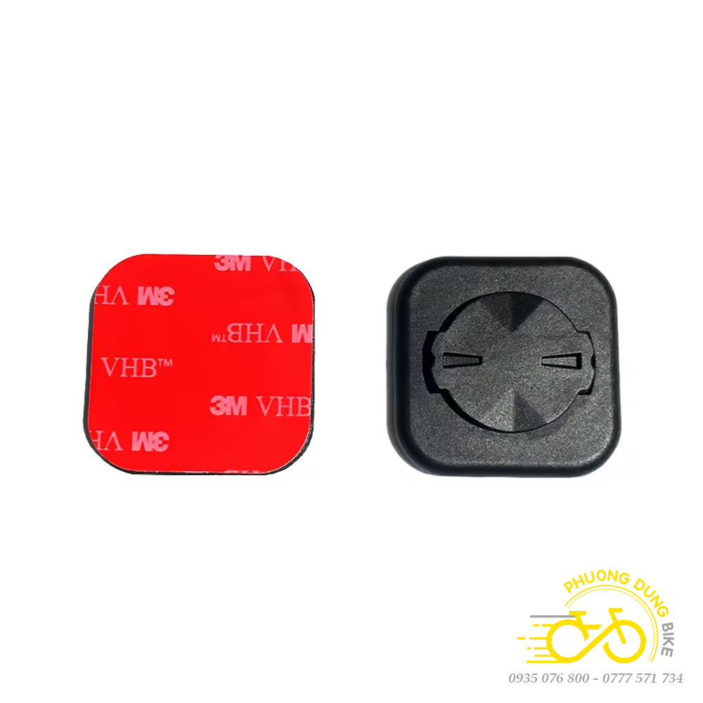 Miếng đế dán điện thoại gắn cho xe đạp (Mẫu Vuông)