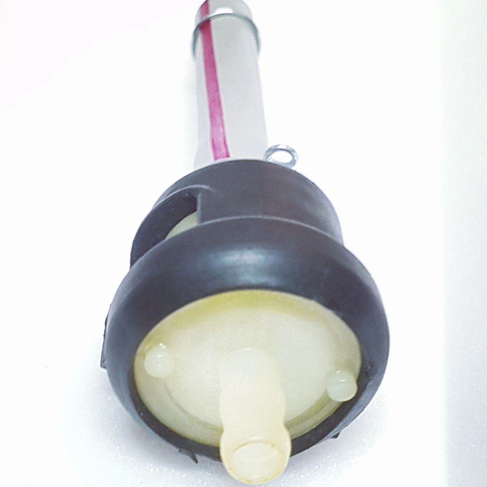 Lọc xăng bọc cao su dây 6cm