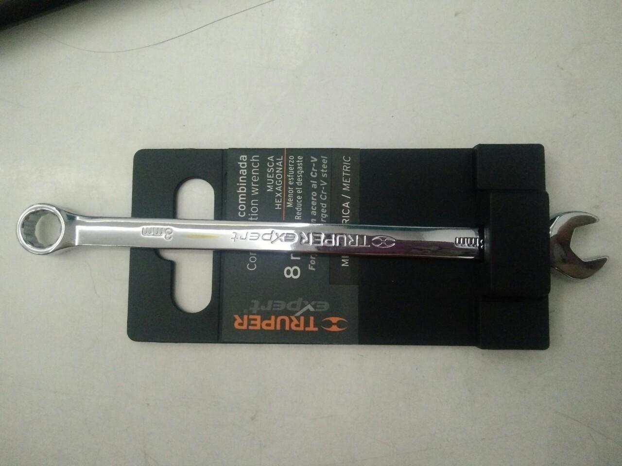 Cờ lê vòng miệng 8mm Truper - 15612