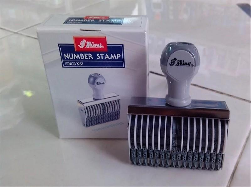 Dấu 16 số xoay 5mm shiny N416